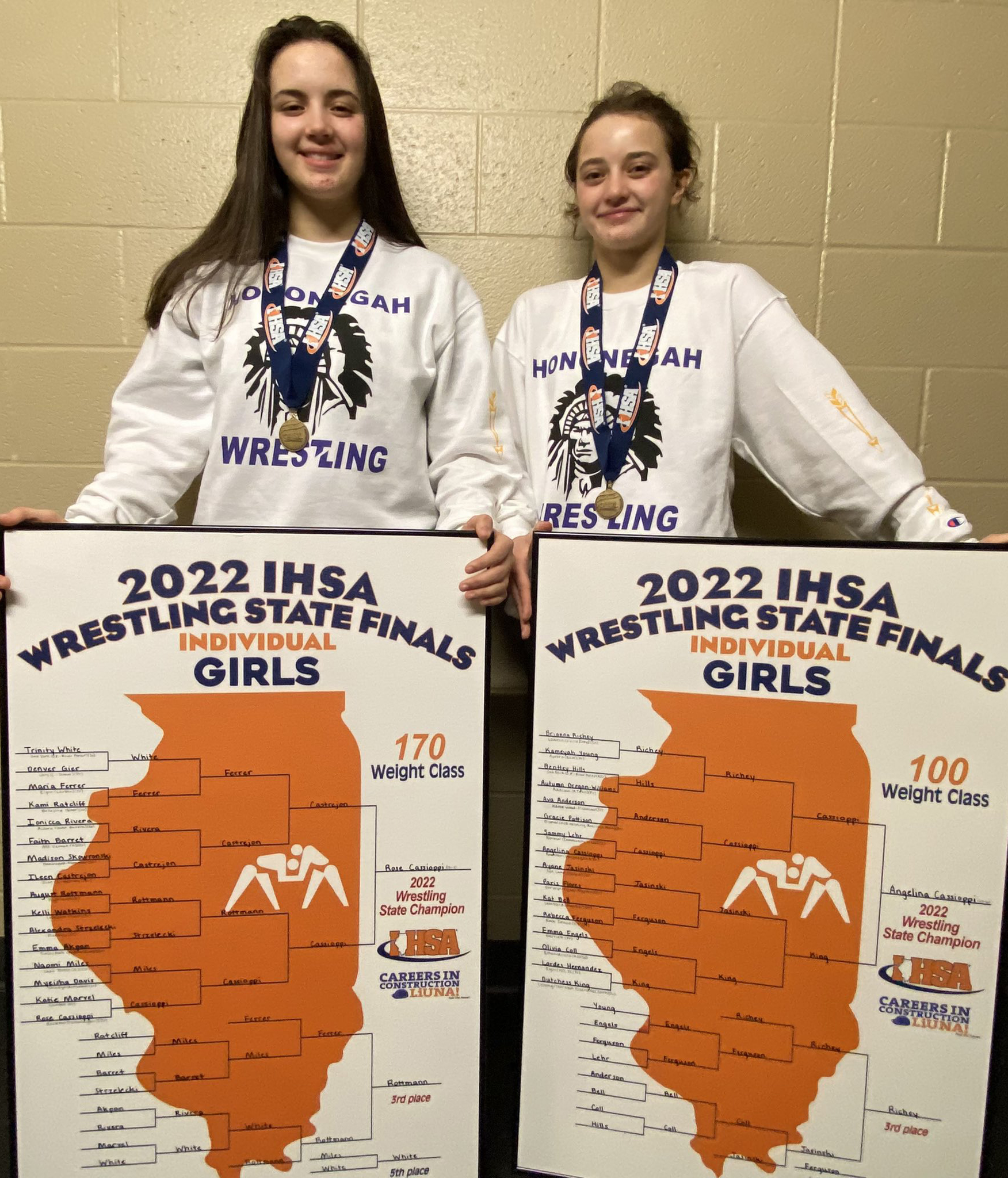 IHSA Crowns Inaugural Individual Girls Wrestling State Champions