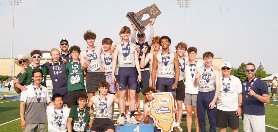 2025 IHSA Boys Track Field State Champions 3A - New Trier