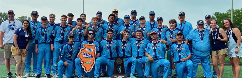2025 IHSA Baseball 1A State Champions - Ottawa Marquette