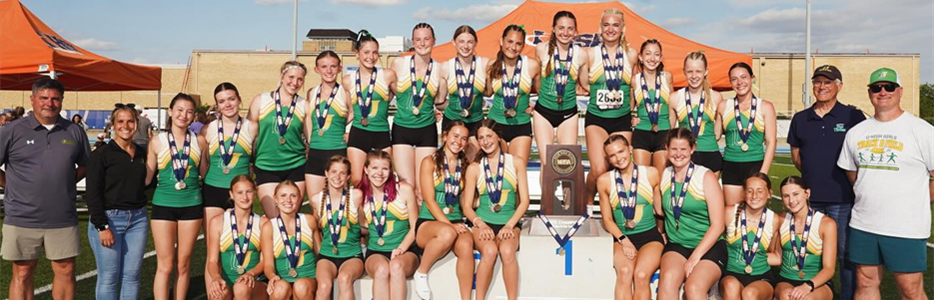 2025 IHSA Girls Track Field State Champions 2A - University High School