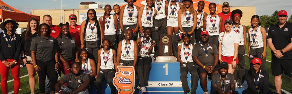 2025 IHSA Girls Track Field State Champions 3A - Homewood-Flossmoor High School
