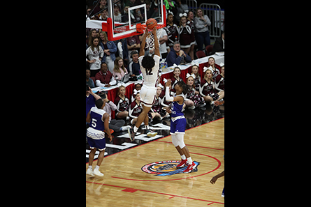 Player just dunks the ball.