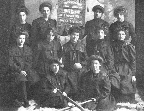West Division girls team, 1903