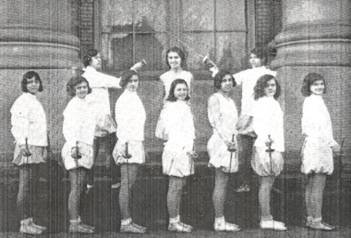  Lake View fencing team, 1931 