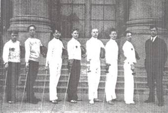 Lindblom state fencing champions 1929