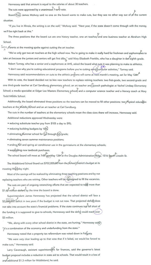 Copy Editing
