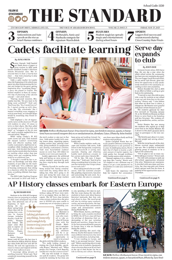 Newspaper Design