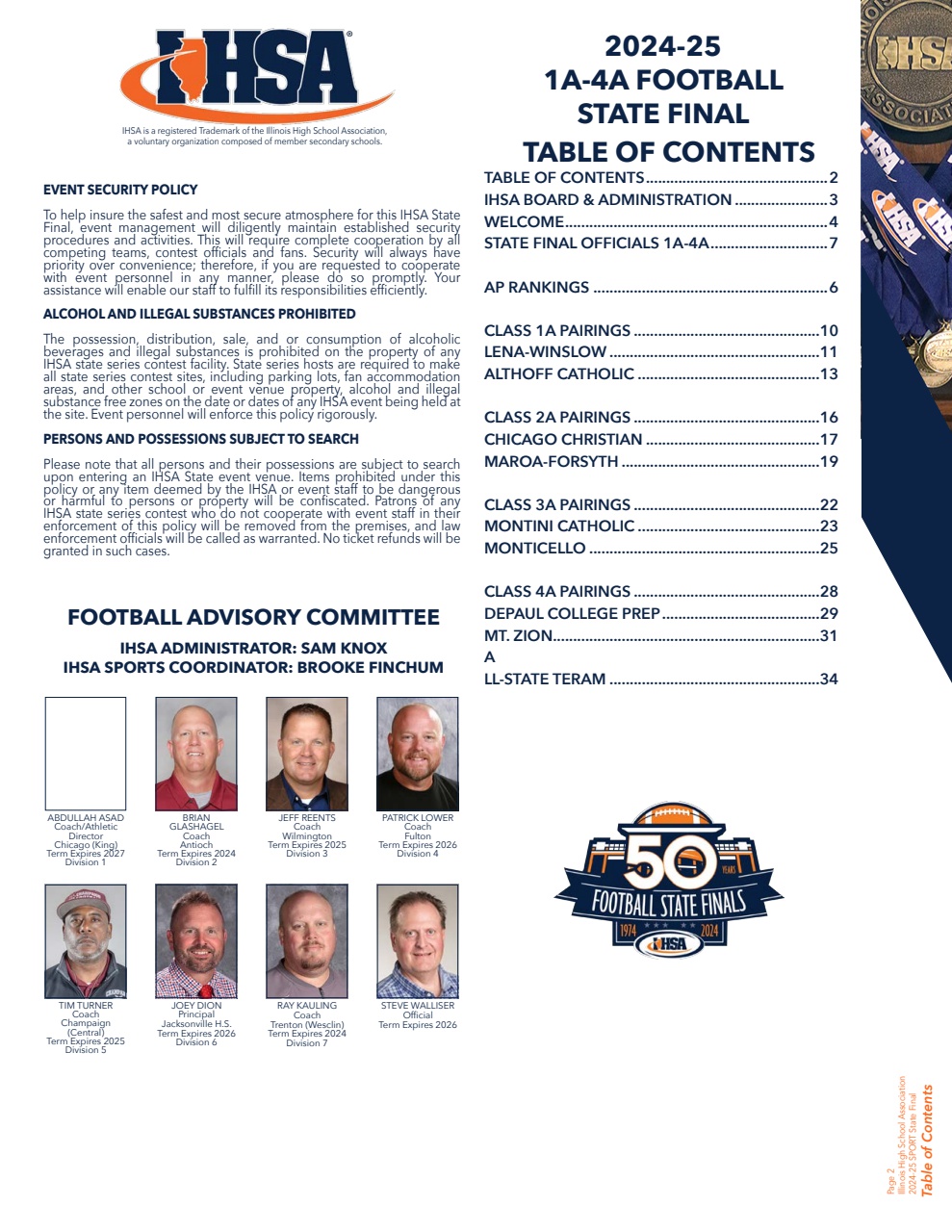2024/25 IHSA