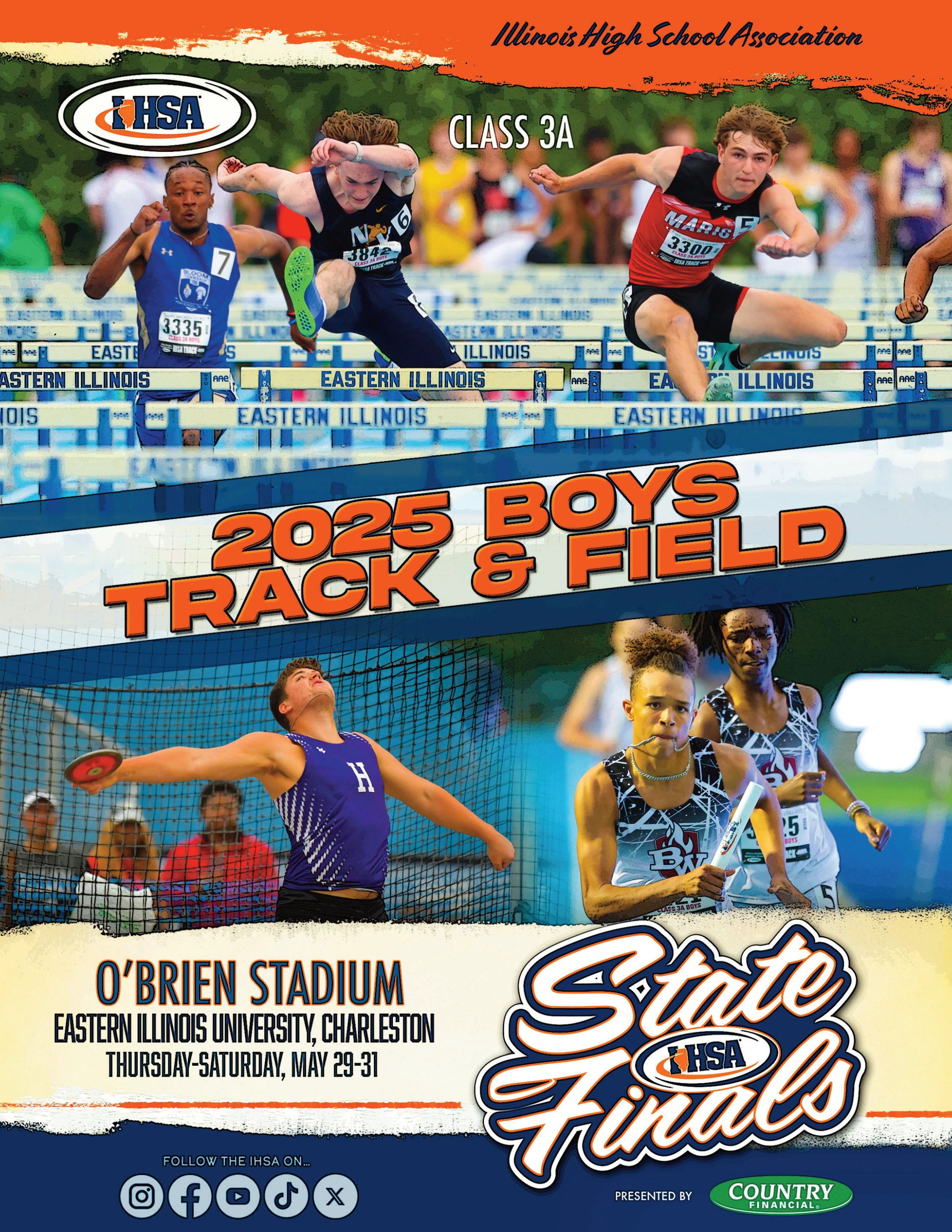 2025 IHSA Boys Track & Field State Finals - 3A