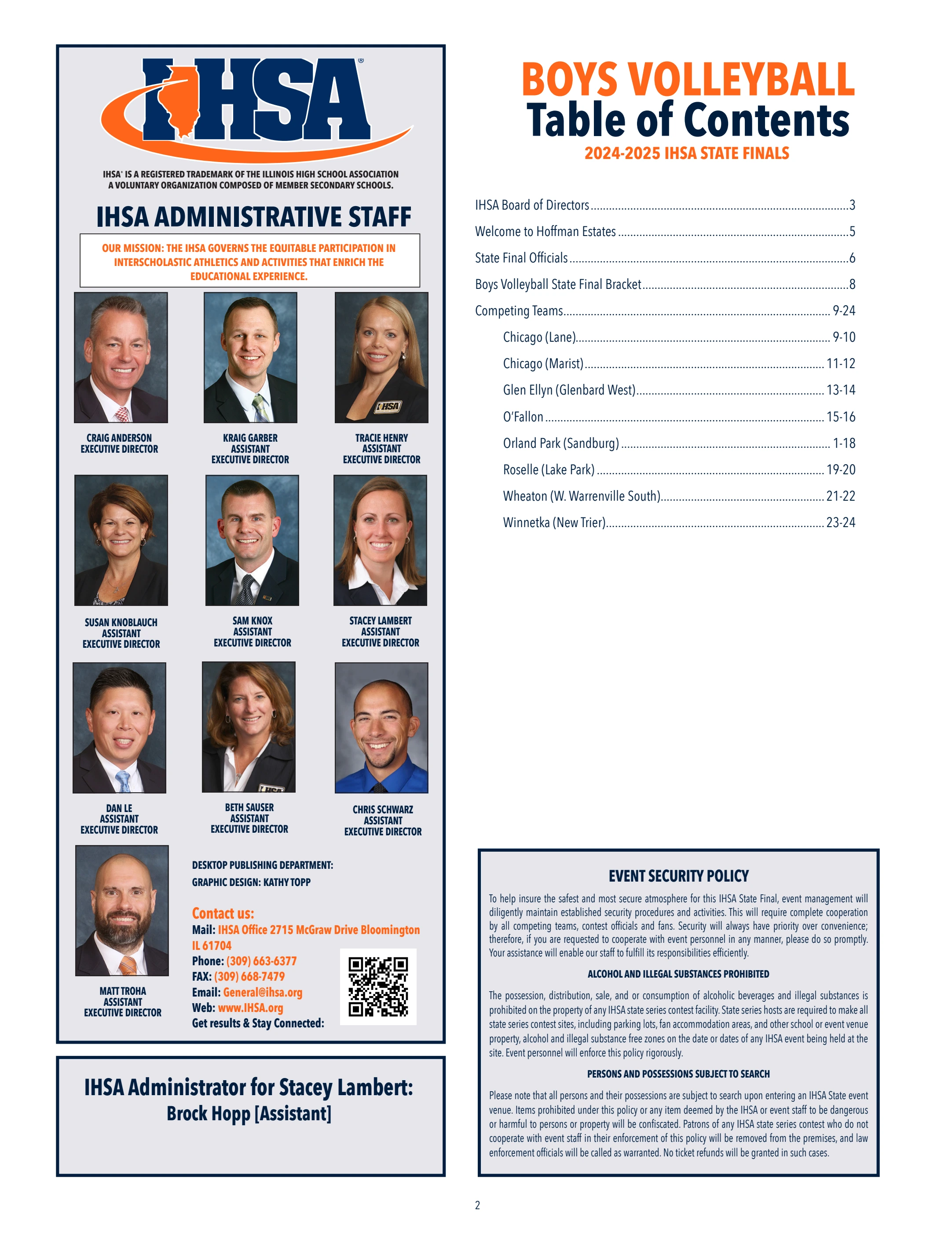 2025 IHSA Boys Volleyball State Finals