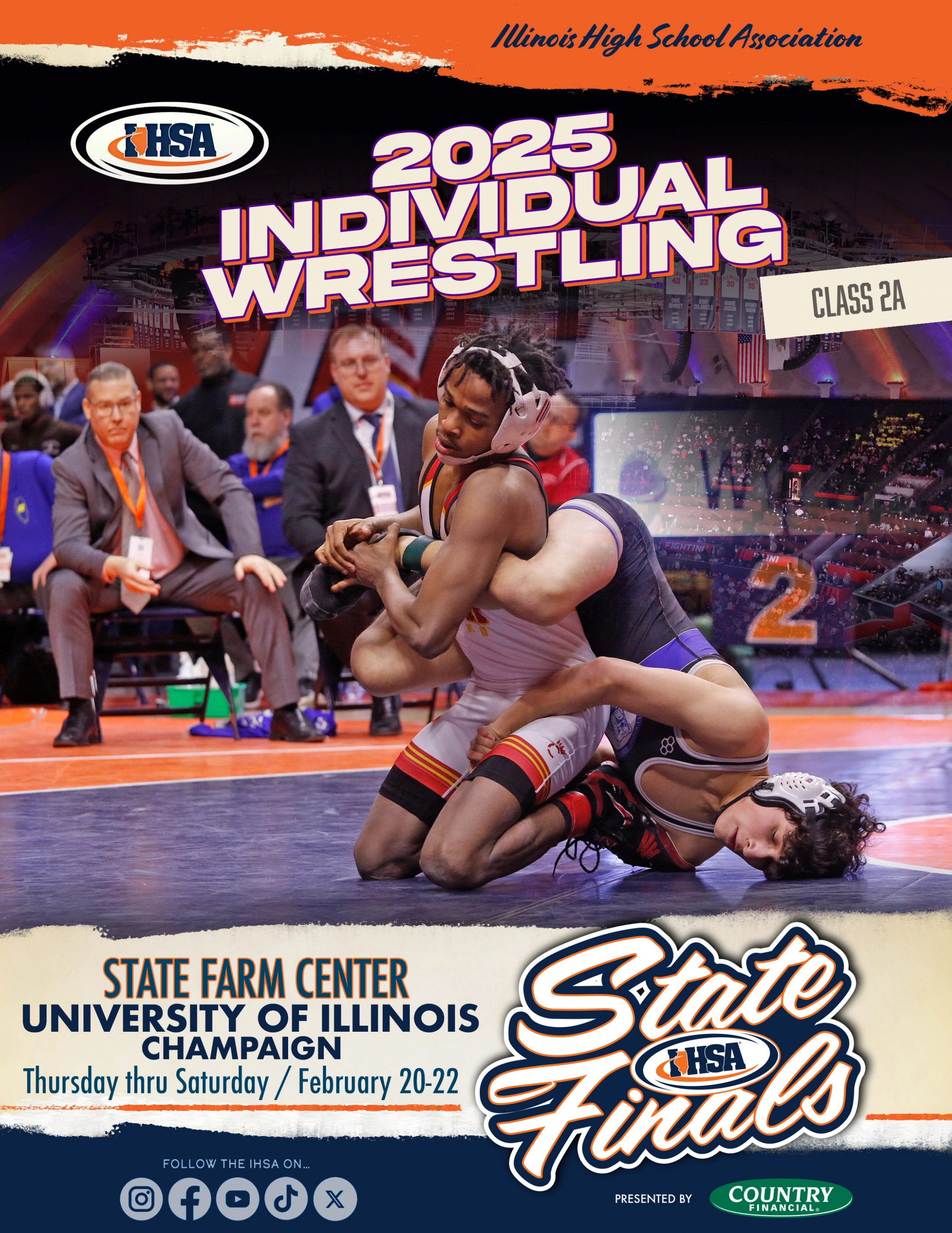 2025 IHSA Individual Wrestling State Finals - Class 2A
