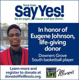 Say Yes! Be an organ, tissue, and eye donor.